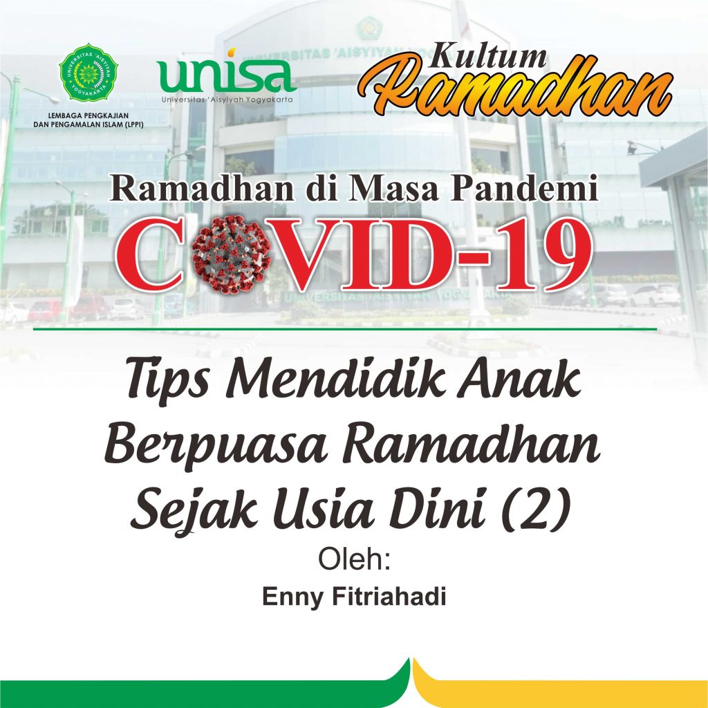 Tips Mendidik Anak Berpuasa Ramadhan Sejak Usia Dini 2 Update Covid 19